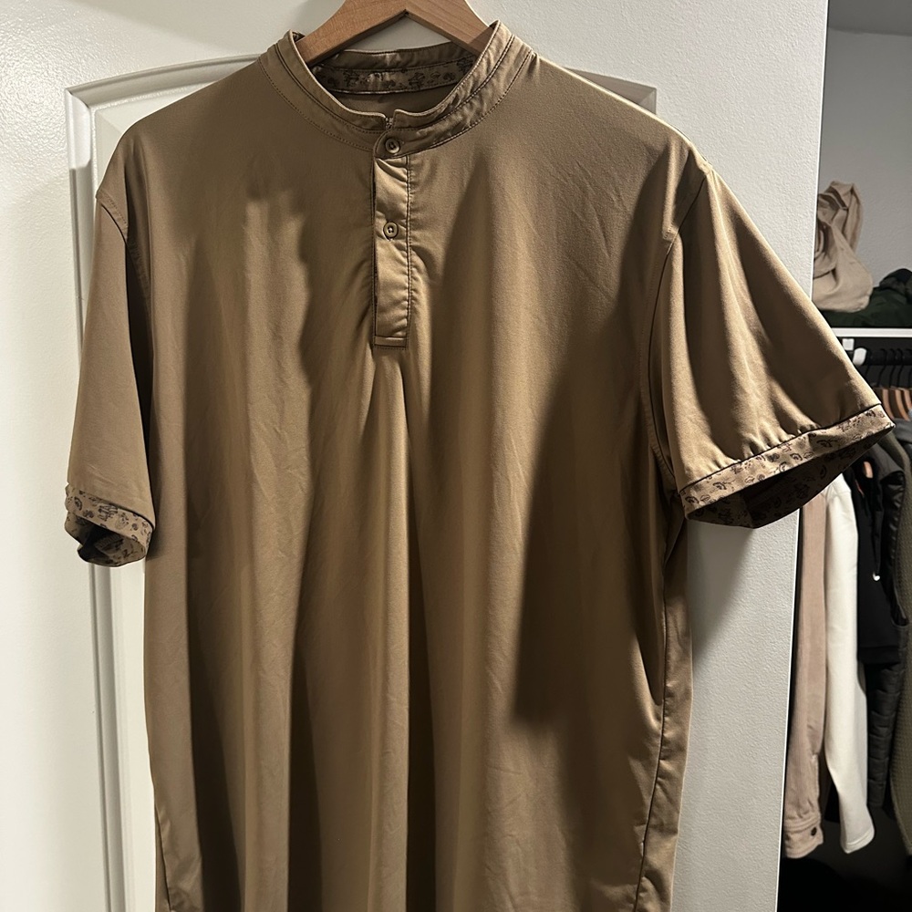 Men's Brown Polo Shirt